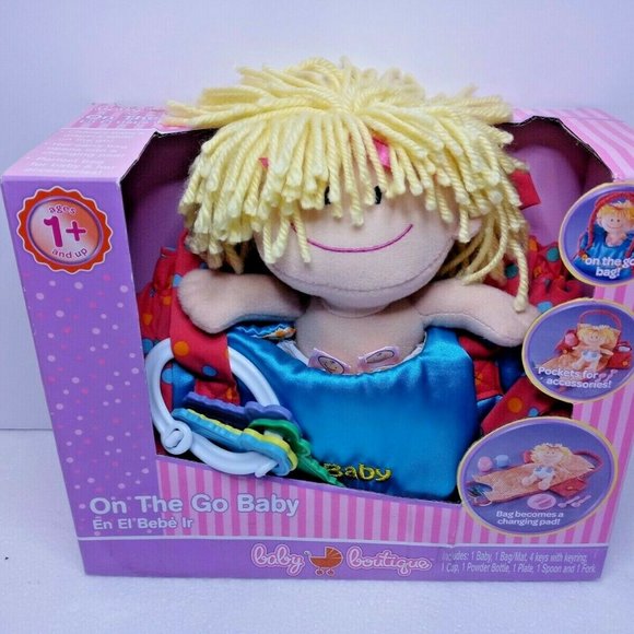 BABY BOUTIQUE BABY On The Go DOLL SOFT Learn Chang - Picture 7 of 10